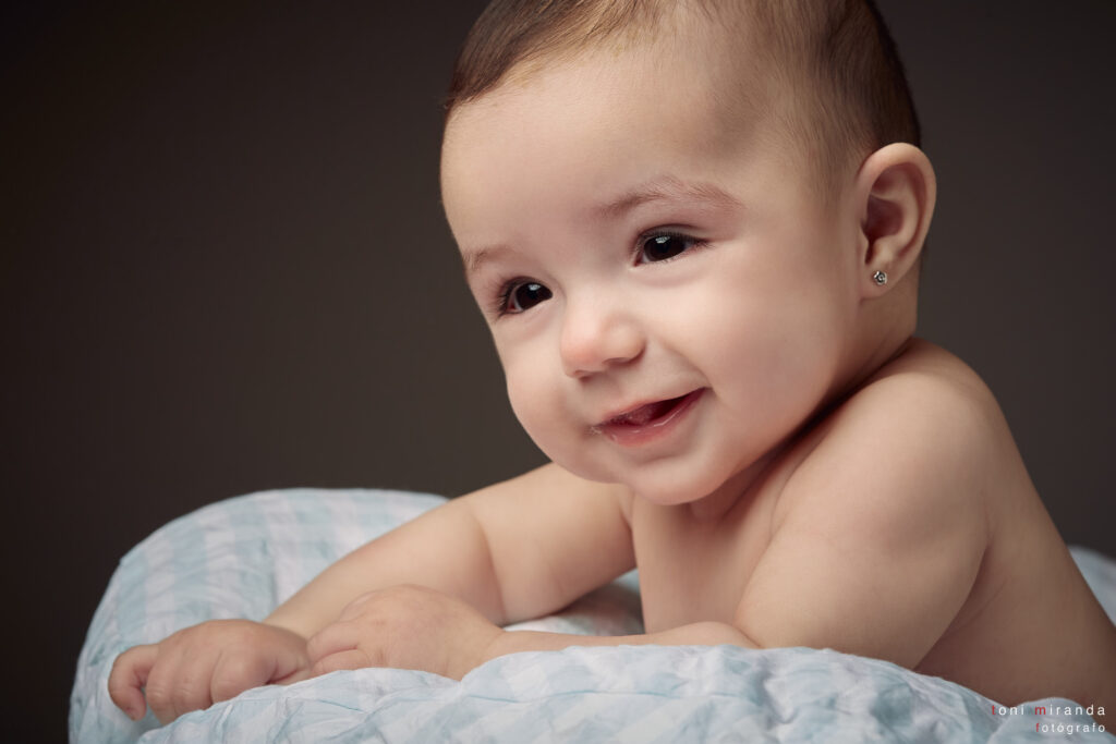 sesion de bebe en estudio