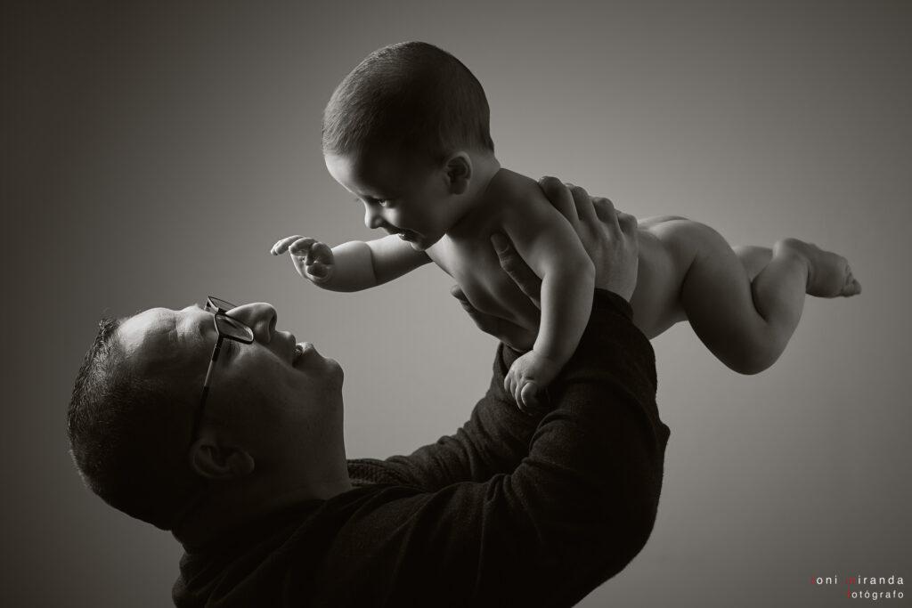 fotografia de bebe en estudio alcoy